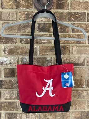 NWT Alabama Crimson Tide Tote Bag Licensed Collegiate Shoulder Bag Roll Tide